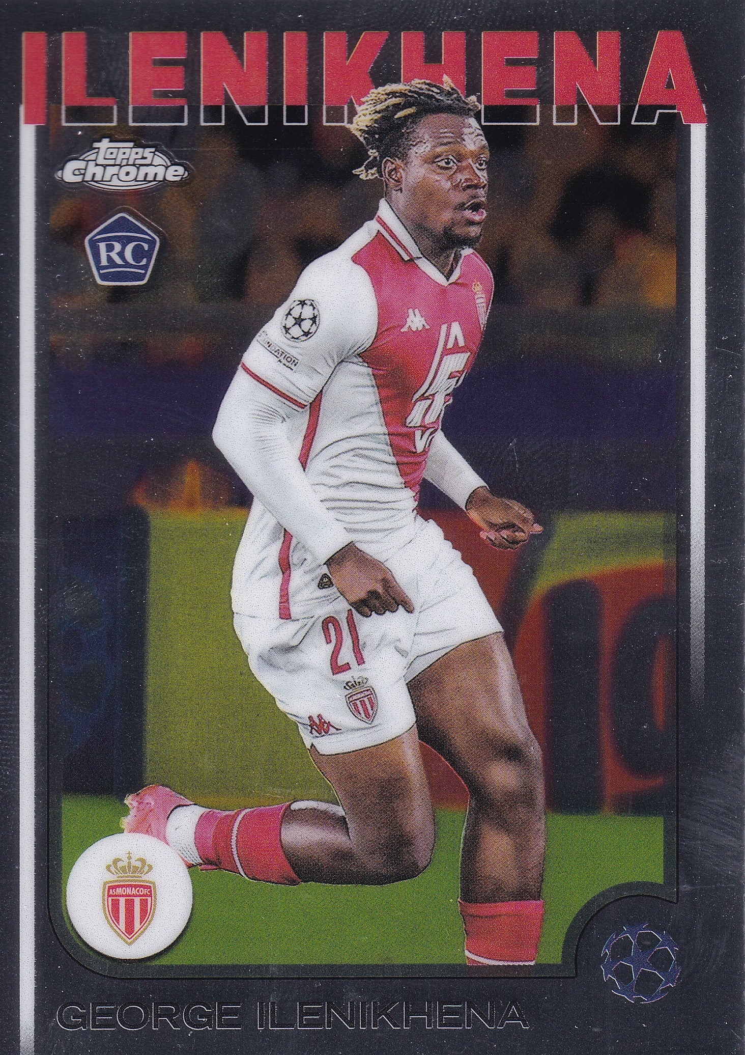 185. GEORGE ILENIKHENA - AS MONACO - ROOKIE CARD