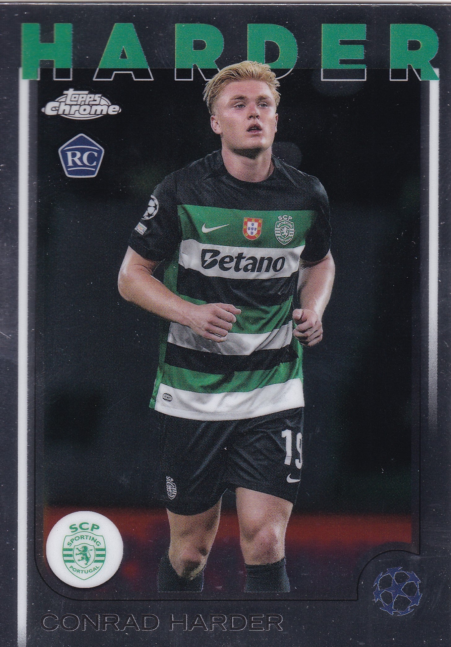 177. CONRAD HARDER - SPORTING LISBOA - ROOKIE CARD