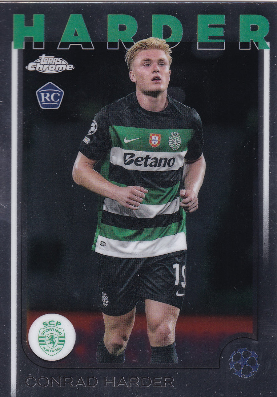 177. CONRAD HARDER - SPORTING LISBOA - ROOKIE CARD