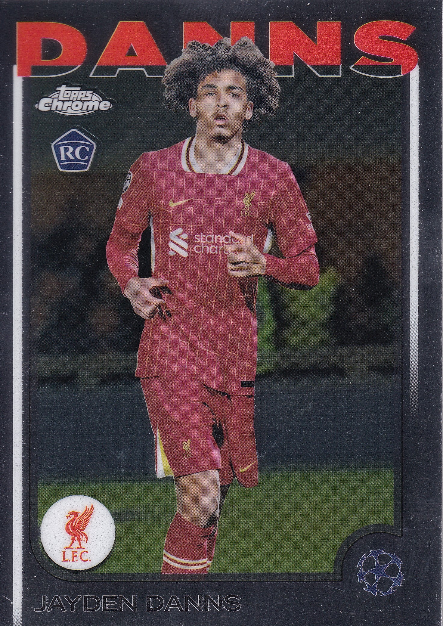193. JAYDEN DANNIS - LIVERPOOL - ROOKIE CARD