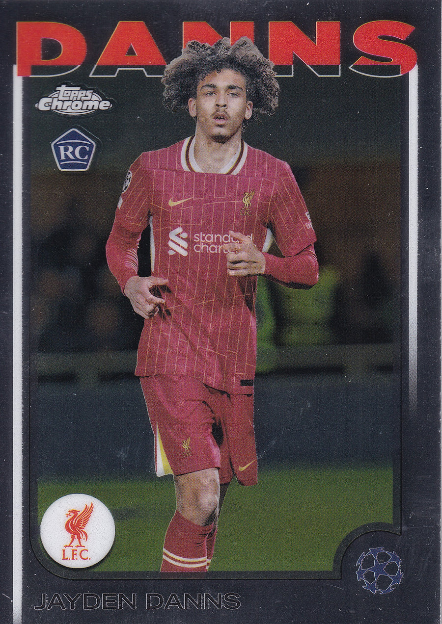 193. JAYDEN DANNIS - LIVERPOOL - ROOKIE CARD