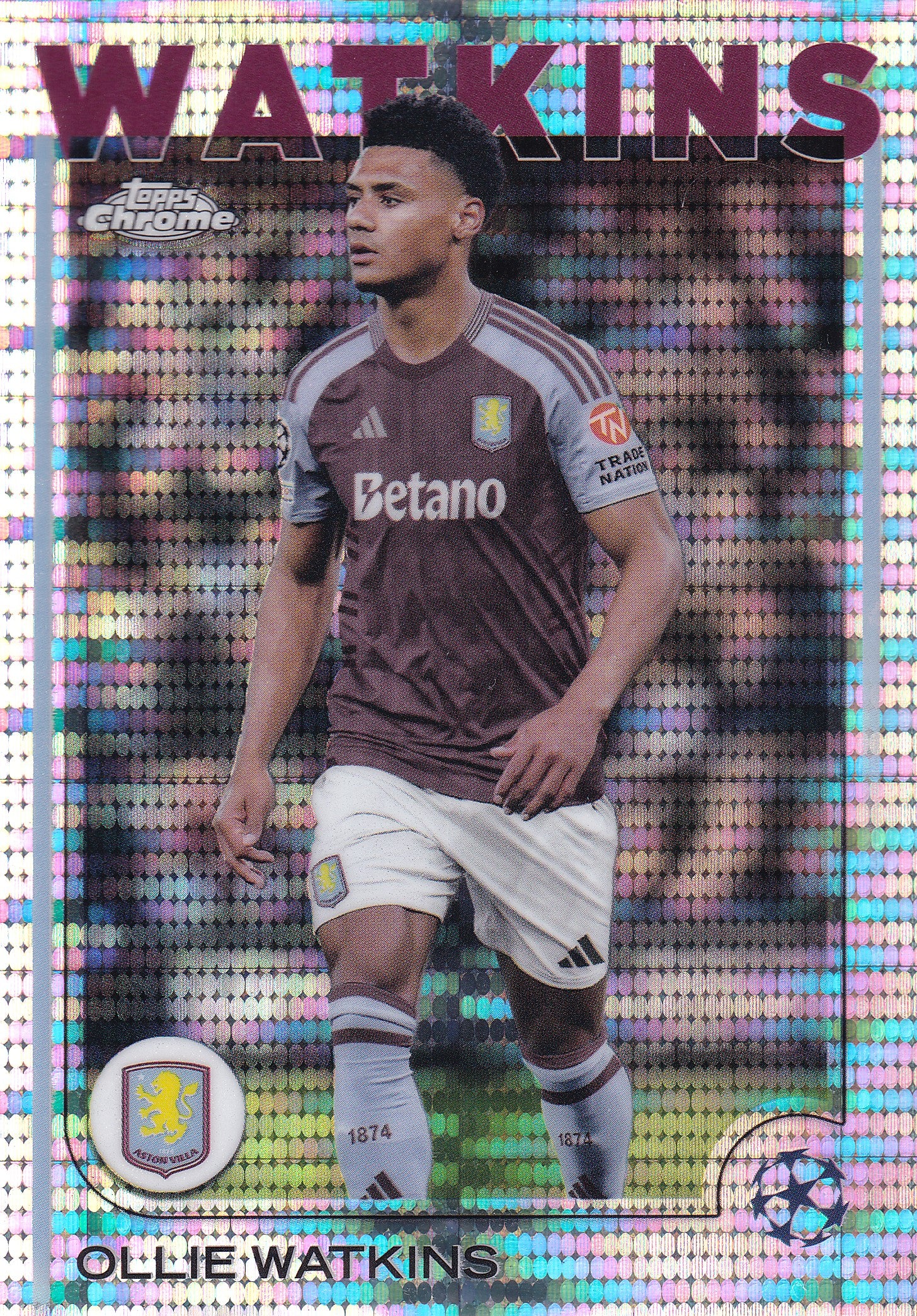 033. OLLIE WATKINS - ASTON VILLA - HYPER PRIZM