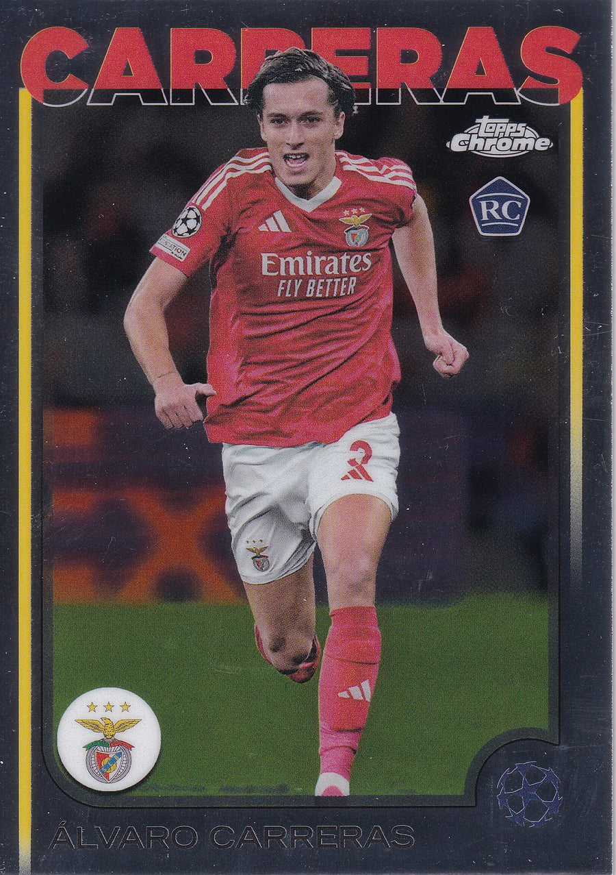 181. ALVARO CARRERAS - SL BENFICA - ROOKIE CARD
