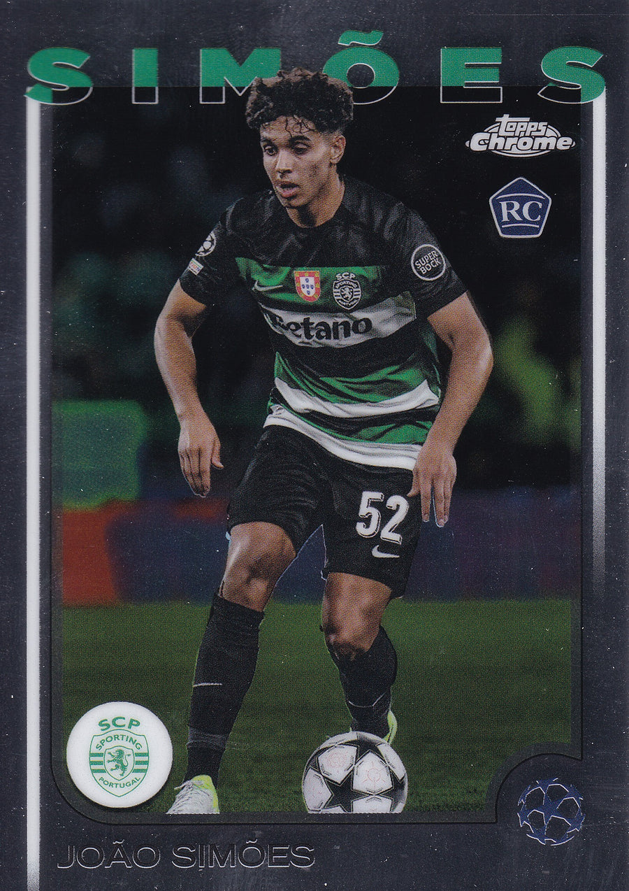 156. JOÃO SIMOES - SPORTING LISBOA - ROOKIE CARD
