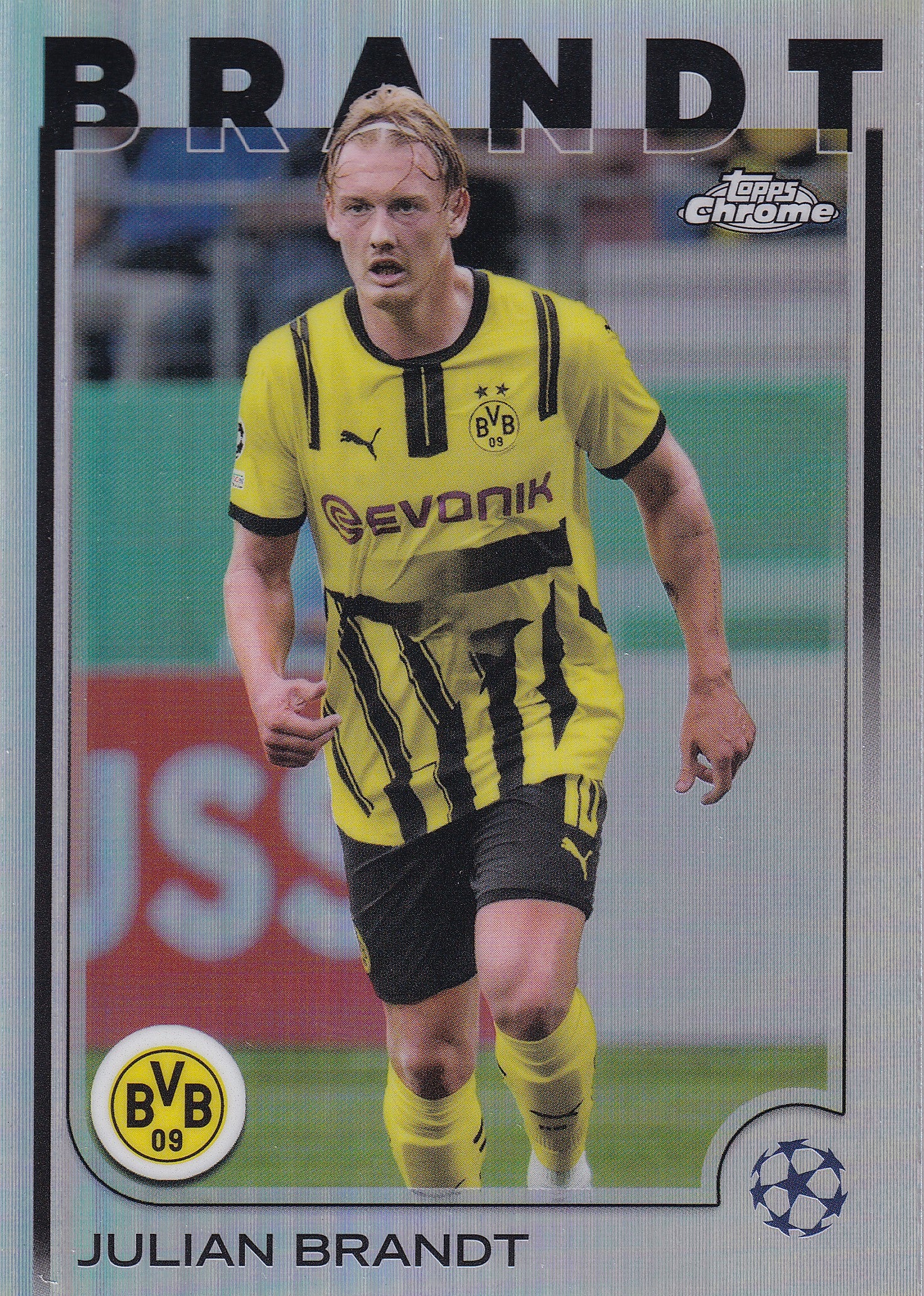 090. JULIAN BRANDT - BORUSSIA DORTMUND - SILVER REFRACTOR