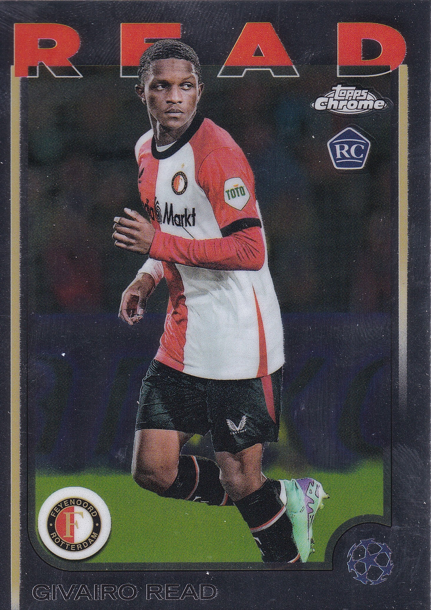 138. GIVAIRO READ - FEYENOORD - ROOKIE CARD