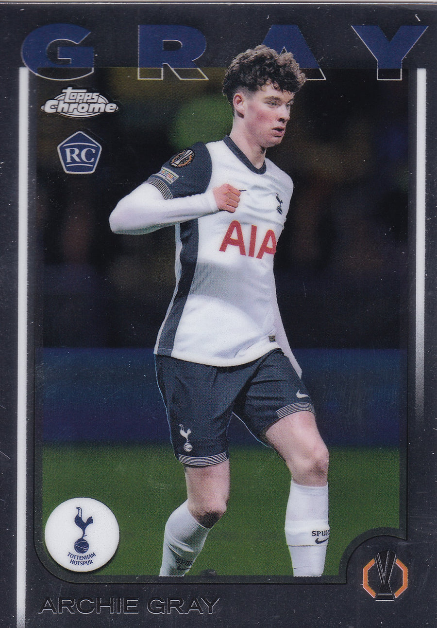 170. ARCHIE GRAY - TOTTENHAM HOTSPUR - ROOKIE CARD