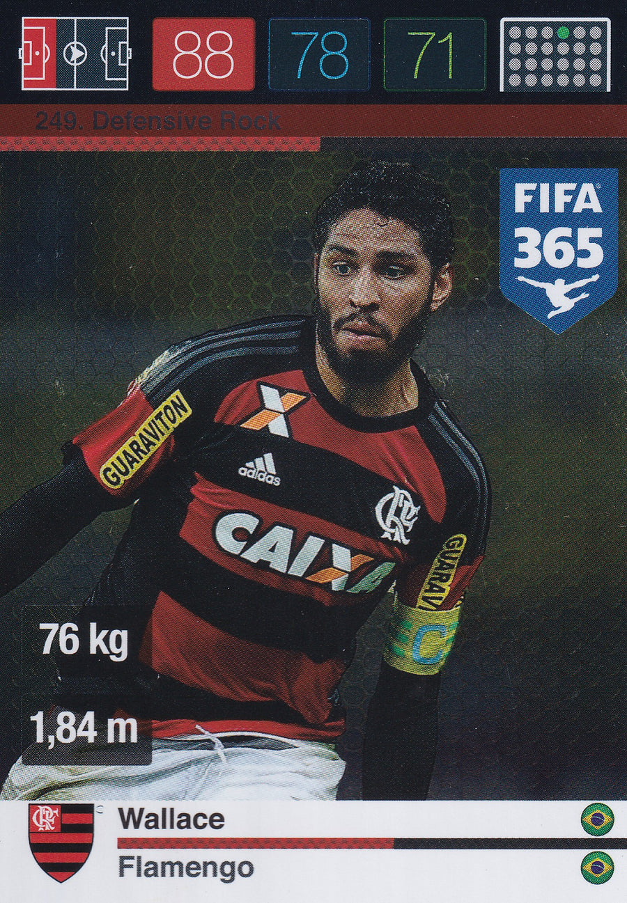 249. WALLACE - FLAMENGO - DEFENSIVE ROCK