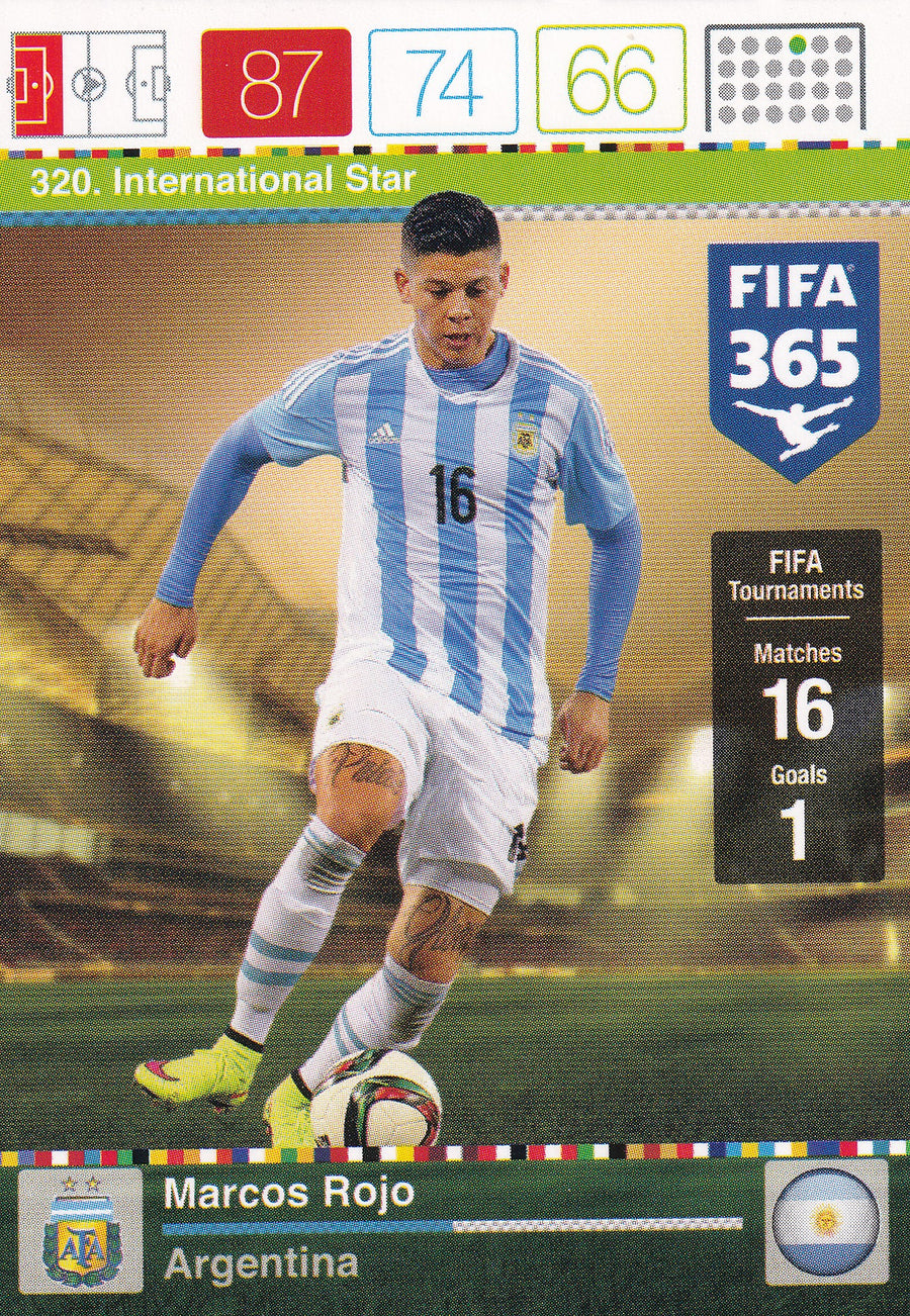 320. MARCOS ROJO - ARGENTINA - INTERNATIONAL STAR