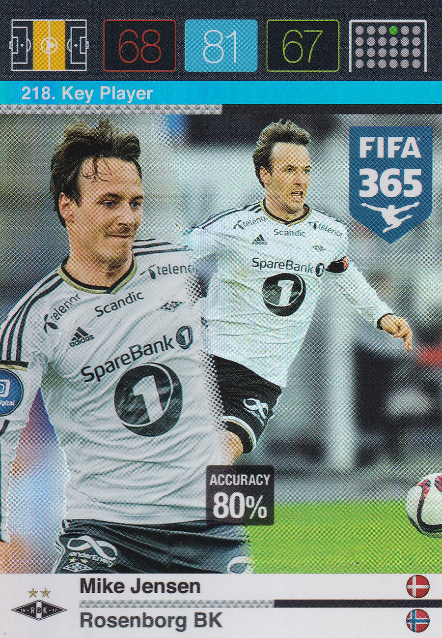 218. MIKE JENSEN - ROSENBORG BK - KEY PLAYER