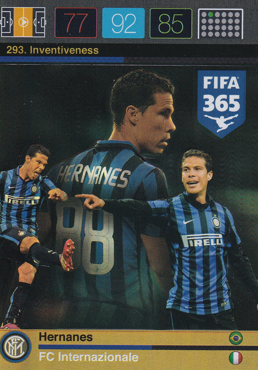 293. HERNANES - INTERNAZIONALE - INVENTIVENESS