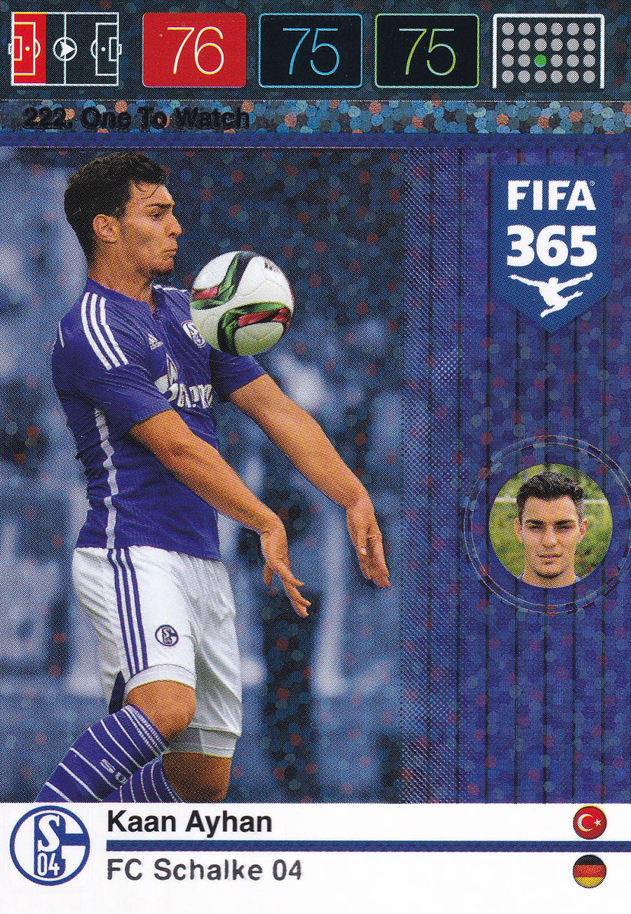 222. KAAN AYHAN - FC SCHALKE 04 - ONE TO WATCH