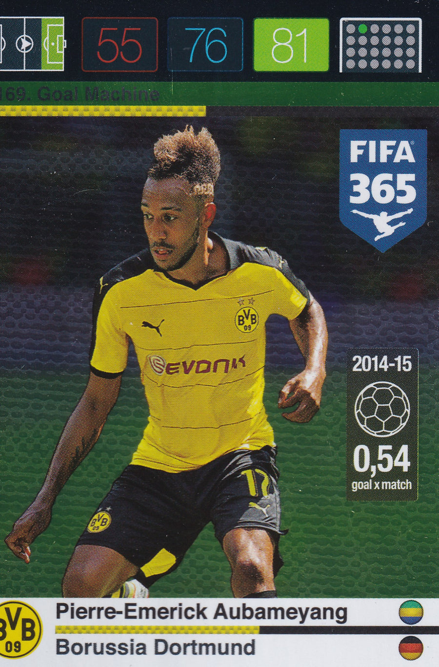 169. PIERRE-EMERICK AUBAMEYANG - BORUSSIA DORTMUND - GOAL MACHINE