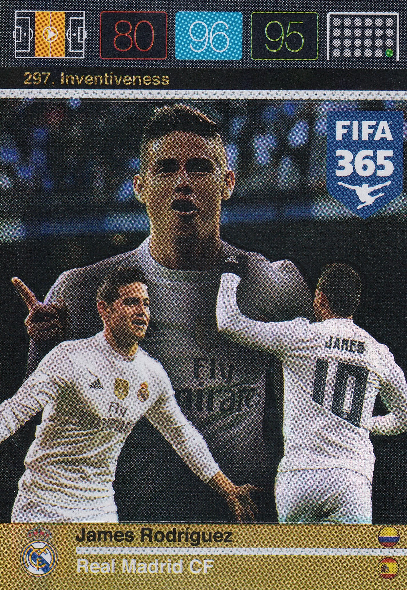 297. JAMES RODRIGUEZ - REAL MADRID - INVENTIVENESS