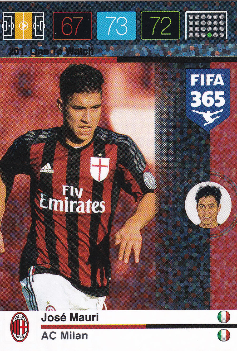 201. JOSÉ MAURI - AC MILAN - ONE TO WATCH