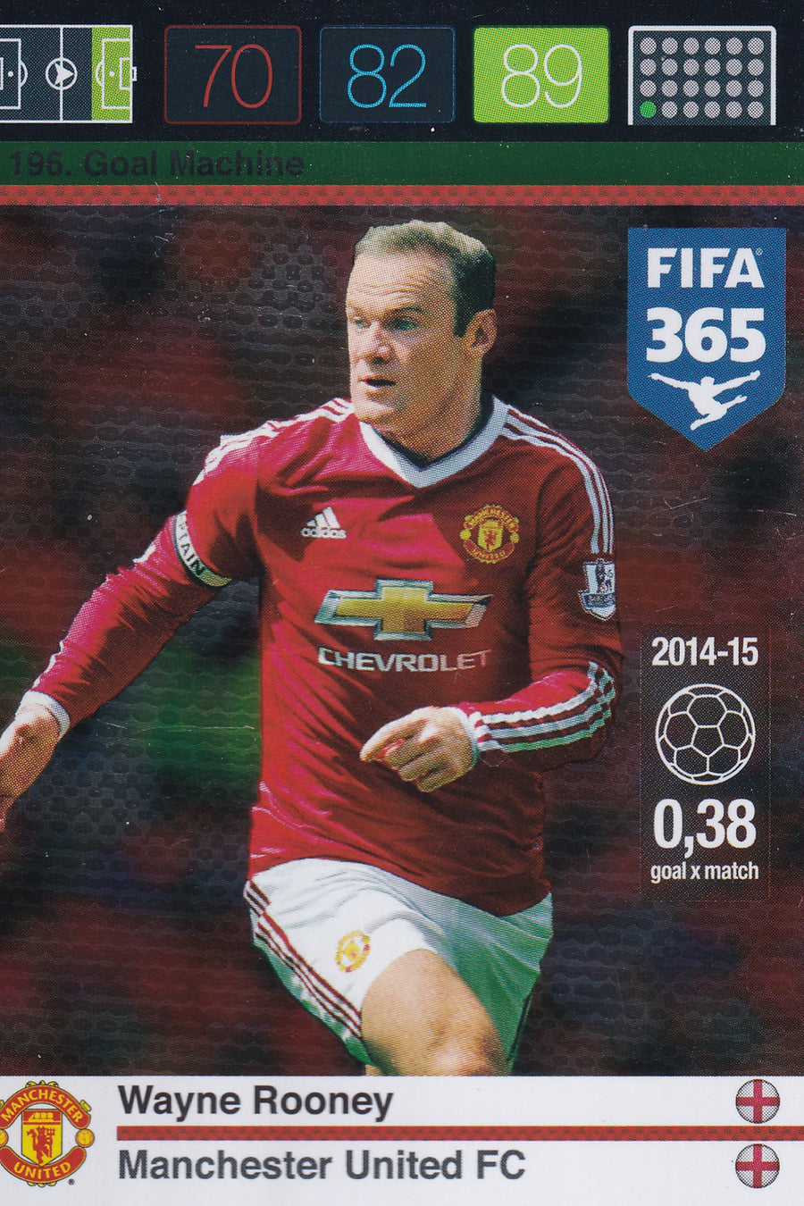 196. WAYNE ROONEY - MANCHESTER UNITED - GOAL MACHINE