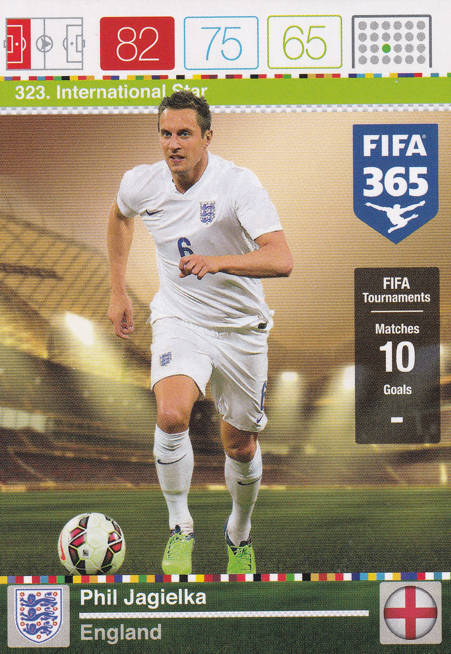 323. PHIL JAGIELKA - ENGLAND - INTERNATIONAL STAR