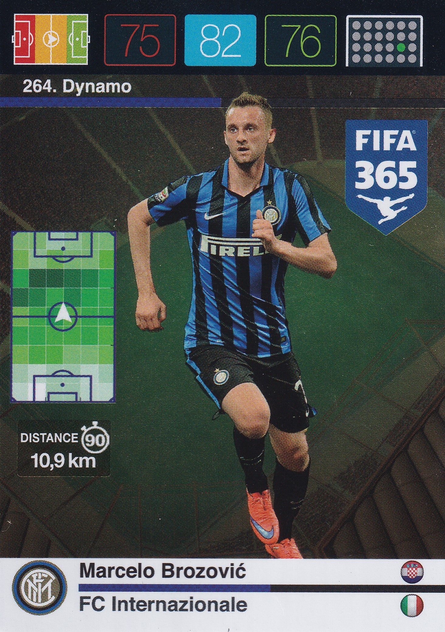264. MARCELO BROZOVIC - INTERNAZIONALE - DYNAMO