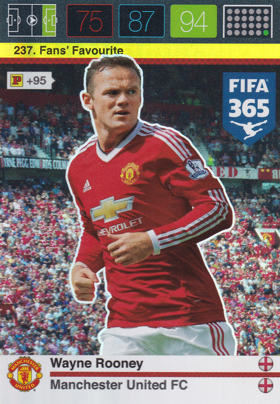 237. WAYNE ROONEY - MANCHESTER UNITED - FANS FAVOURITE