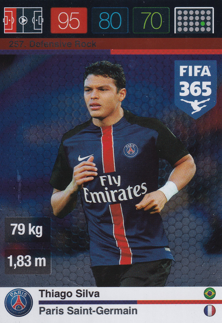 257. THIAGO SILVA - PARIS SAINT-GERMAIN - DEFENSIVE ROCK