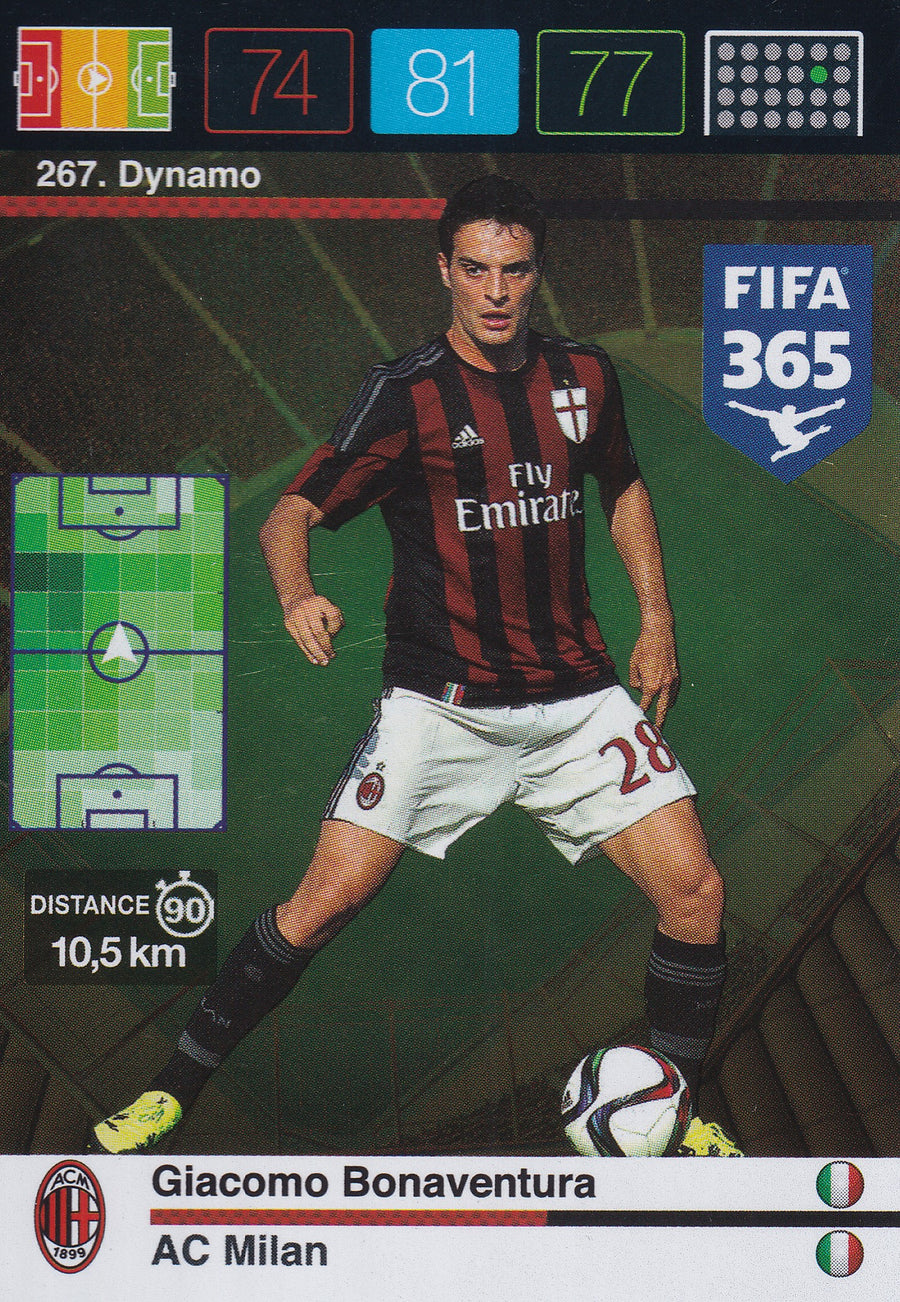 267. GIACOMO BONAVENTURA - AC MILAN - DYNAMO