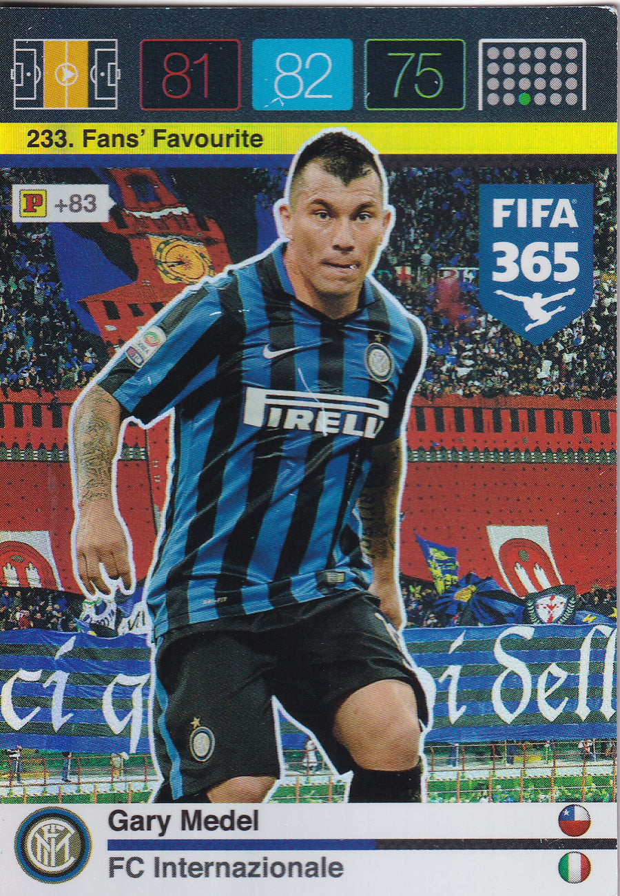 233. GARY MEDEL - INTERNAZIONALE - FANS FAVOURITE
