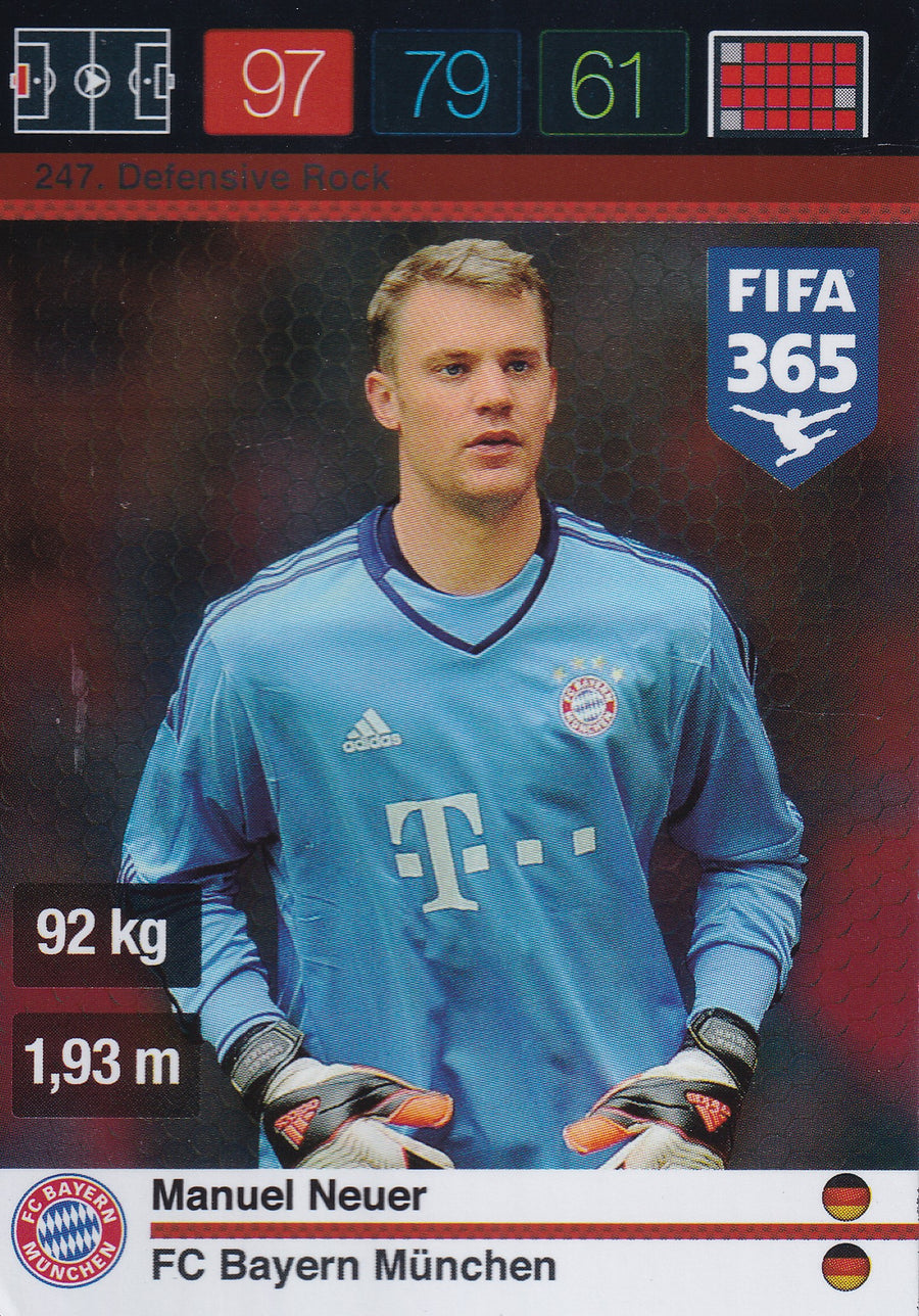 247. MANUEL NEUER - BAYERN MÜNCHEN - DEFENSIVE ROCK