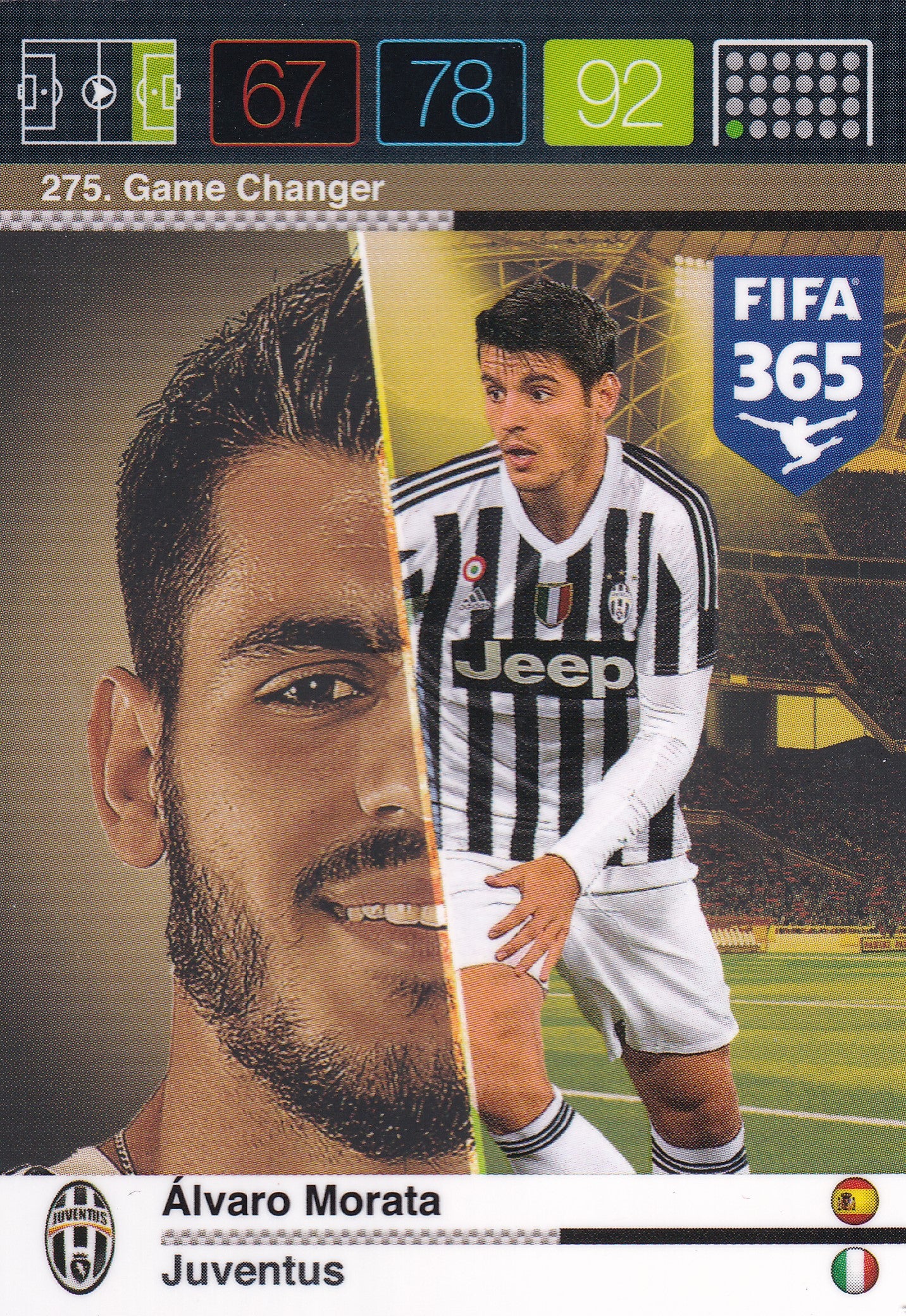 275. ALVARO MORATA - JUVENTUS - GAME CHANGER