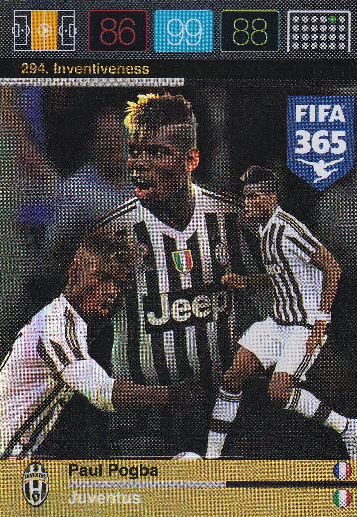 294. PAUL POGBA - JUVENTUS - INVENTIVENESS