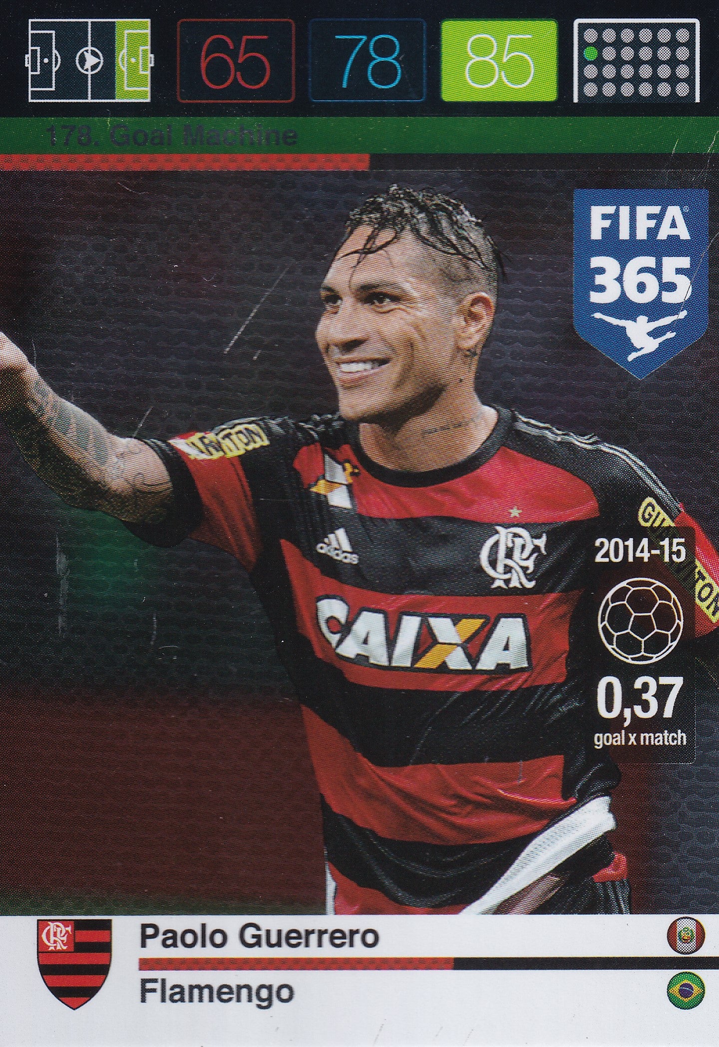 178. PAOLO GUERRERO - FLAMENGO - GOAL MACHINE