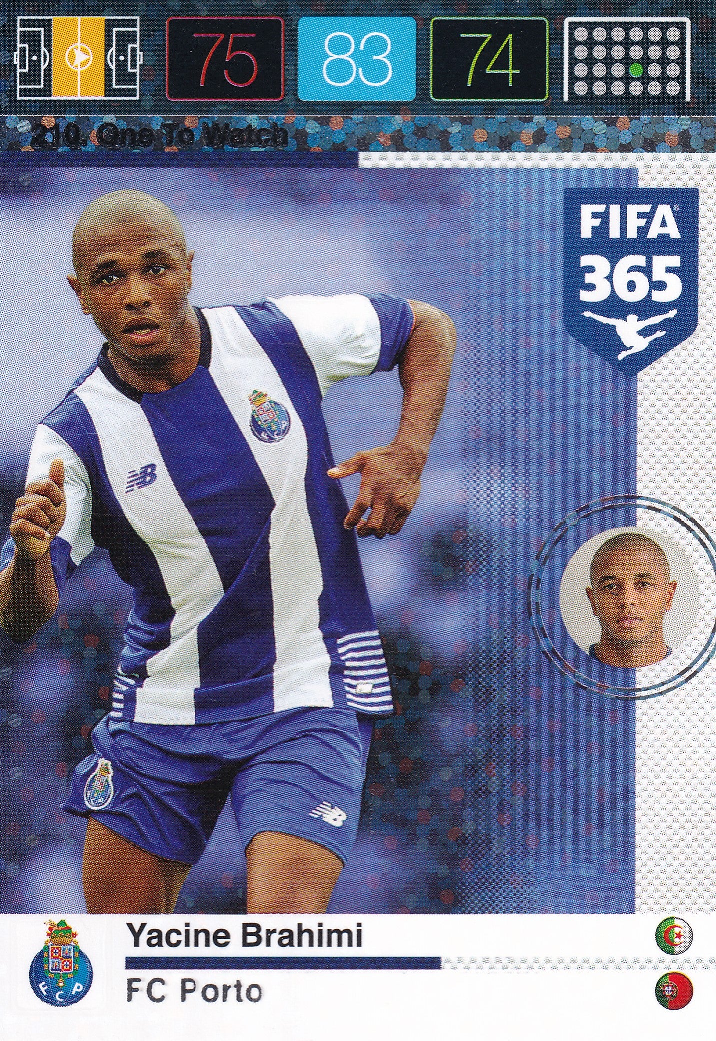 210. YACINE BRAHIMI - PORTO - ONE TO WATCH