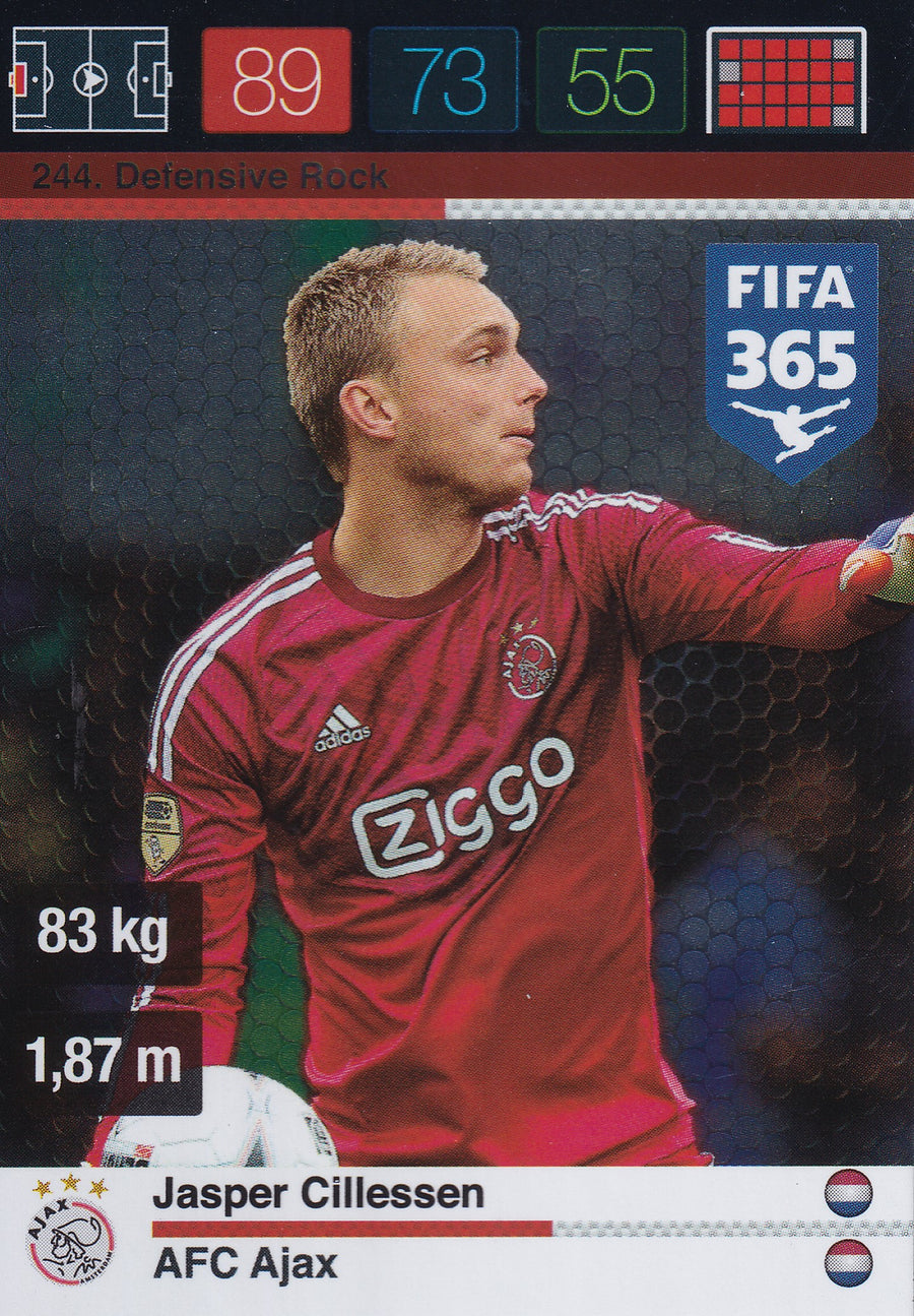 244. JASPER CILLESSEN - AJAX - DEFENSIVE ROCK