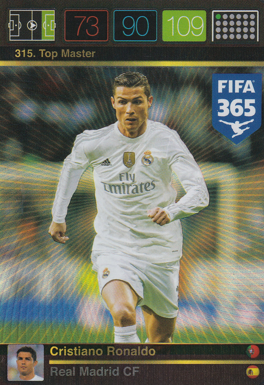 315. CRISTIANO RONALDO - REAL MADRID - TOP MASTER