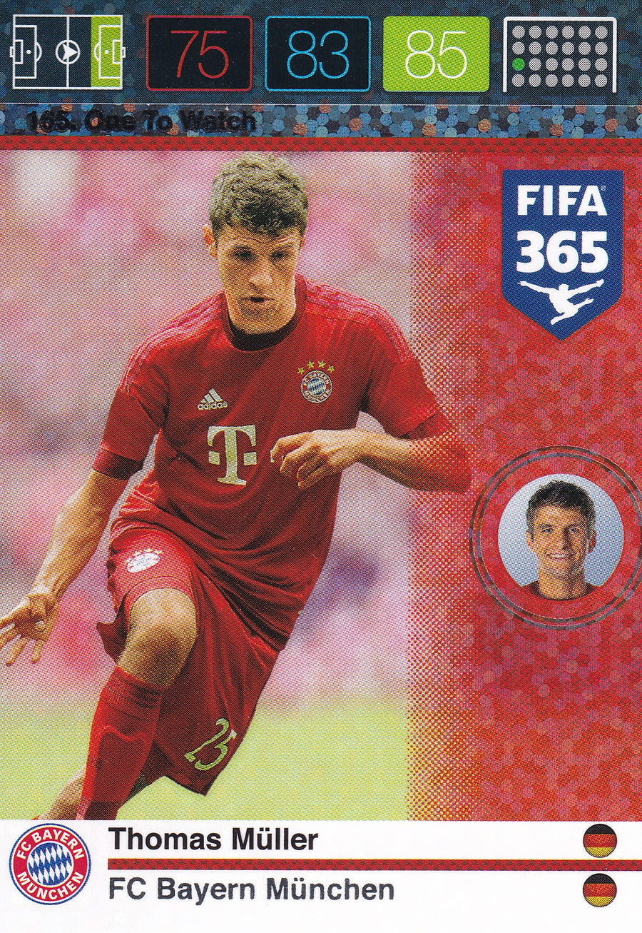 165. THOMAS MÜLLER - BAYERN MÜNCHEN - ONE TO WATCH