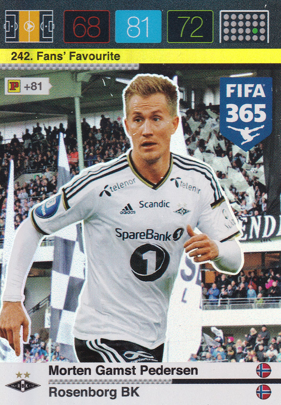 242. MORTEN GAMST PEDERSEN - ROSENBORG - FANS FAVOURITE