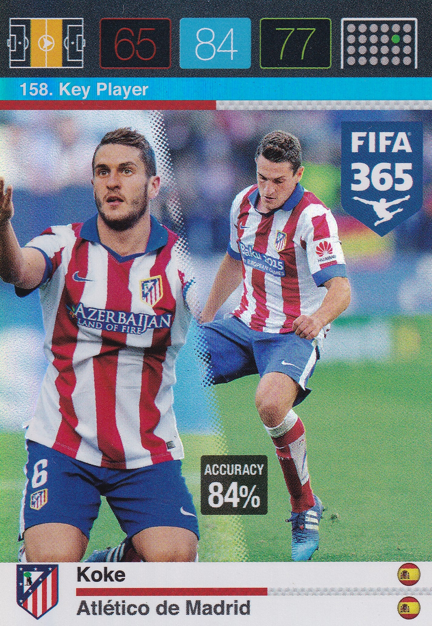 158. KOKE - ATLETICO DE MADRID - KEY PLAYER