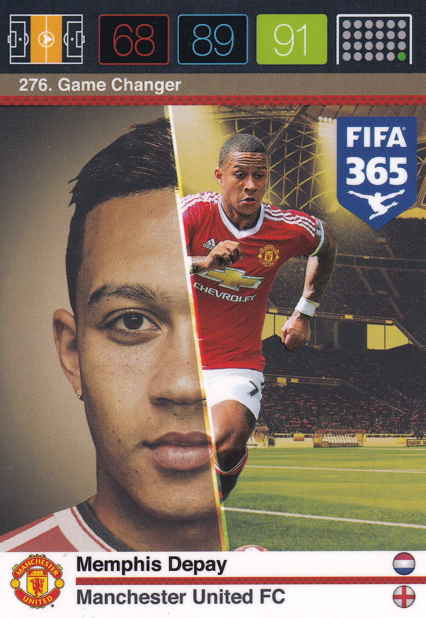 276. MEMPHIS DEPAY - MANCHESTER UNITED - GAME CHANGER