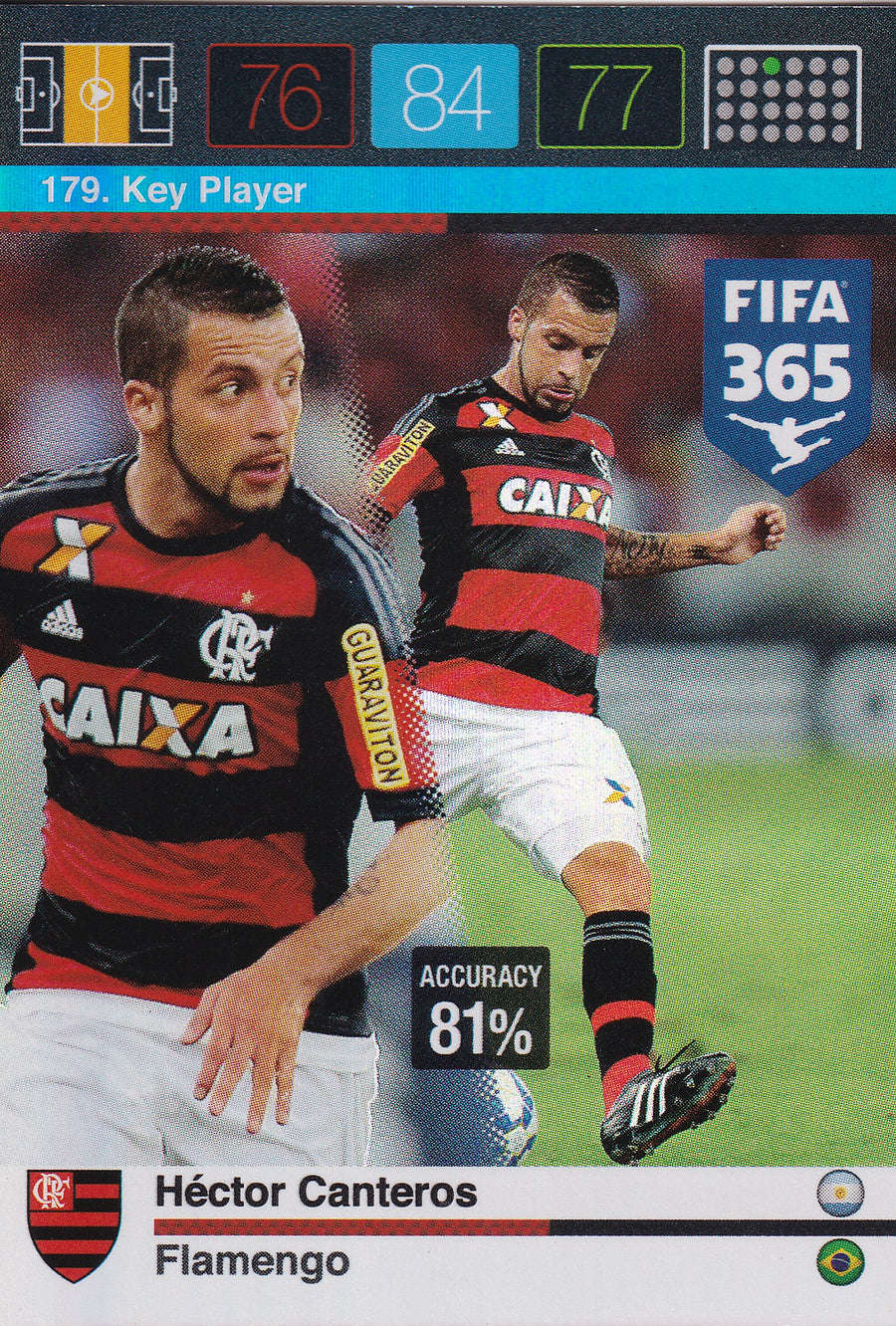 179. HÉCTOR CANTEROS - FLAMENGO - KEY PLAYER