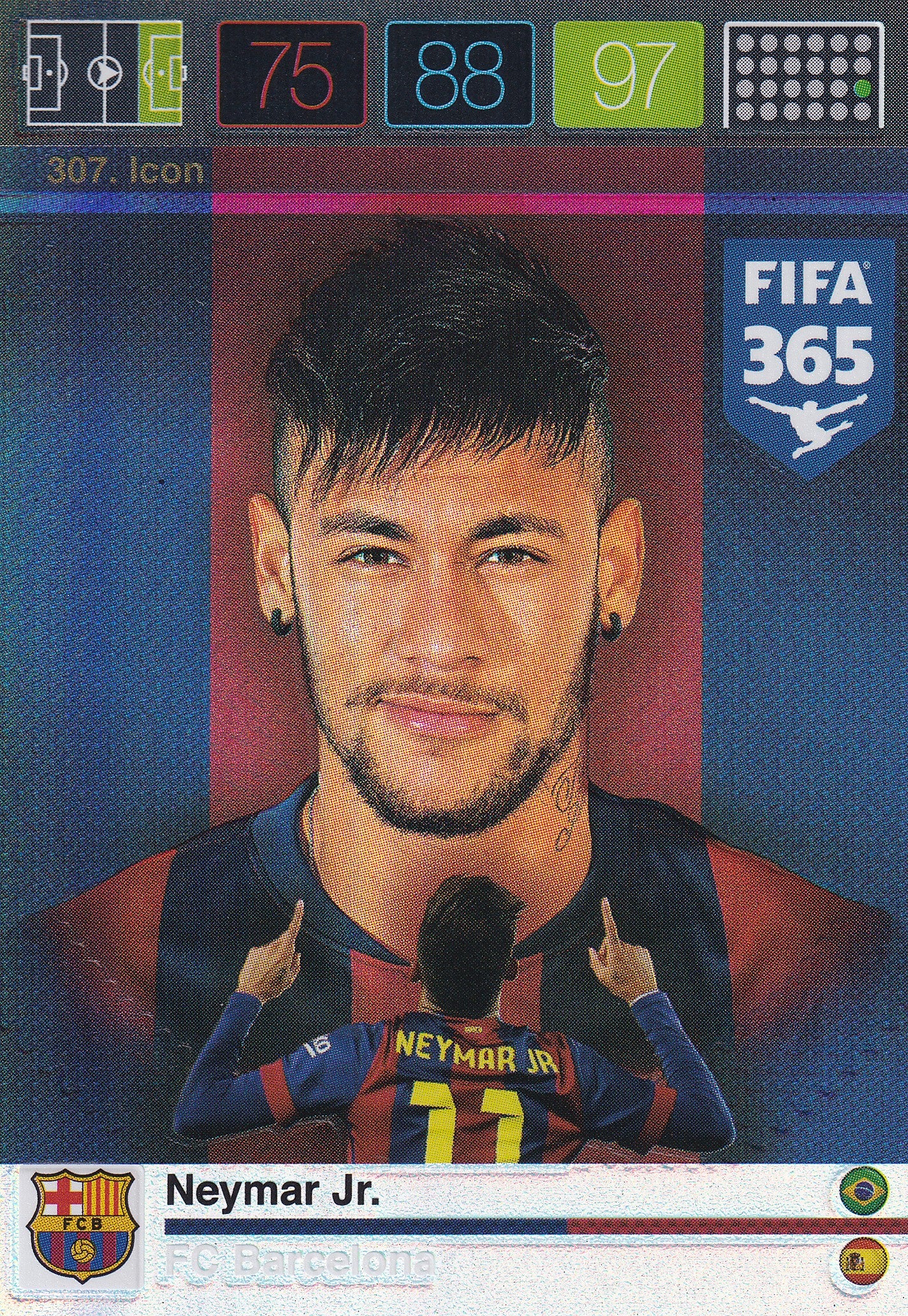 307. NEYMAR JR. - BARCELONA - ICON