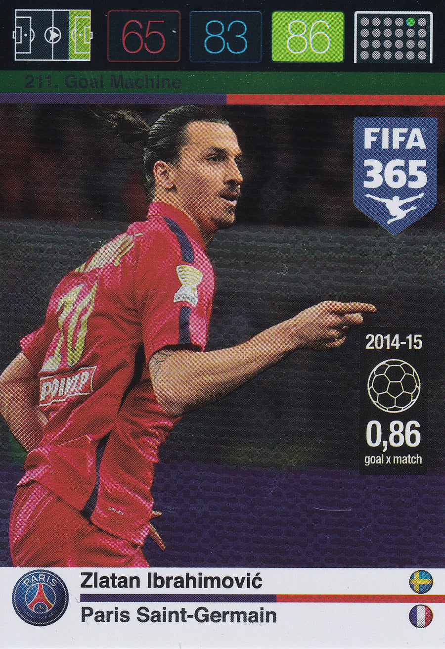 211. ZLATAN IBRAHIMOVIC - PARIS SAINT-GERMAIN - GOAL MACHINE