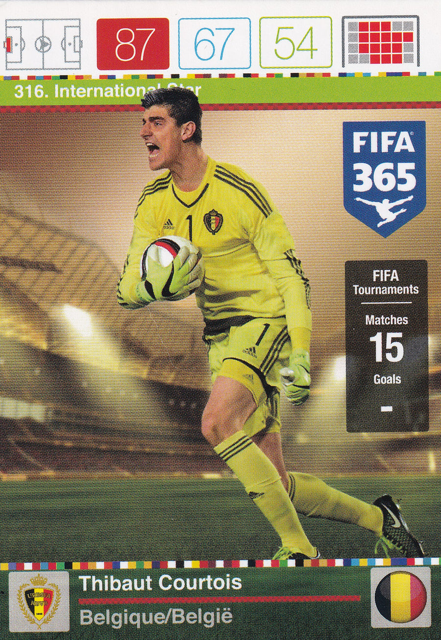 316. THIBAUT COURTOIS - BELGIA - INTERNATIONAL STAR