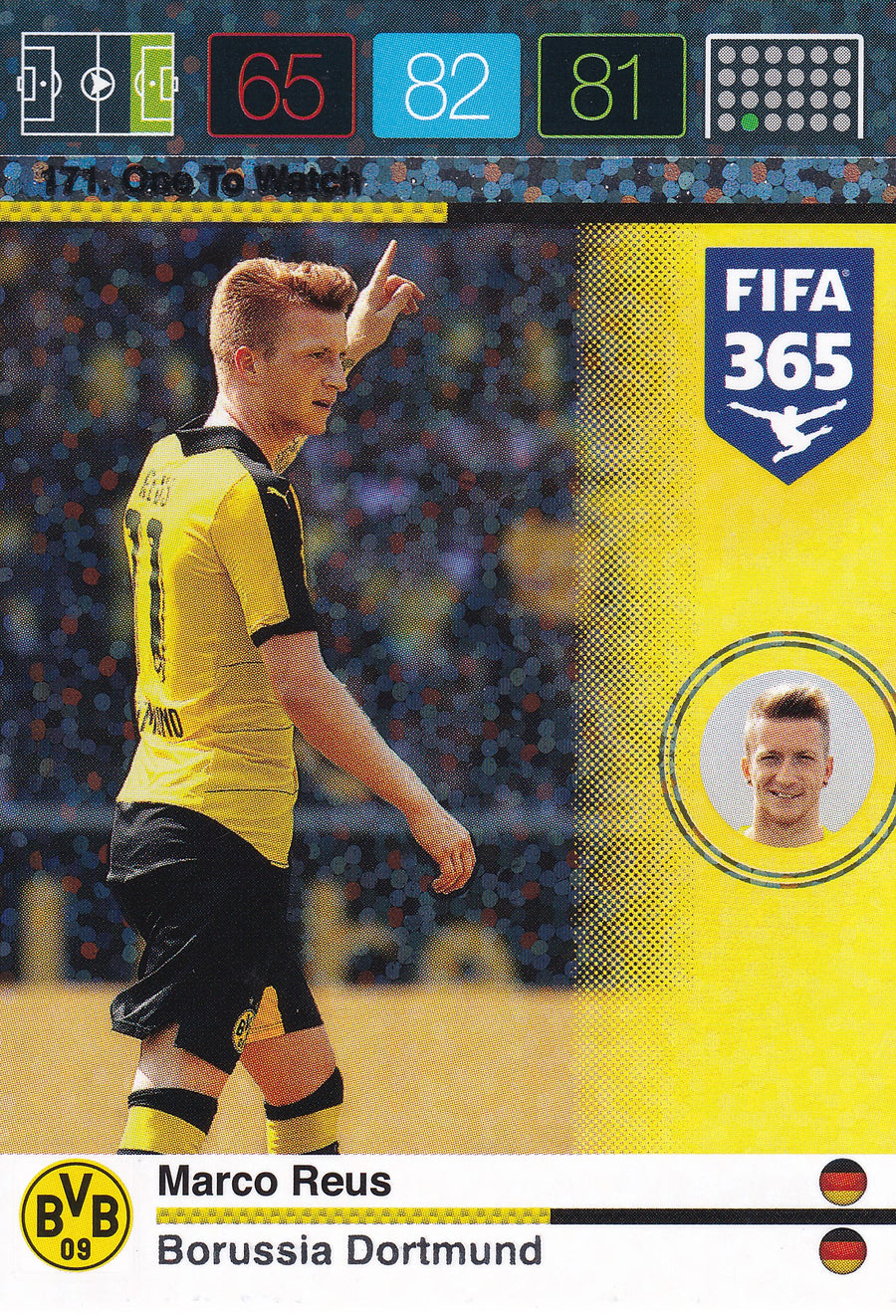 171. MARCO REUS - BORUSSIA DORTMUND - ONE TO WATCH