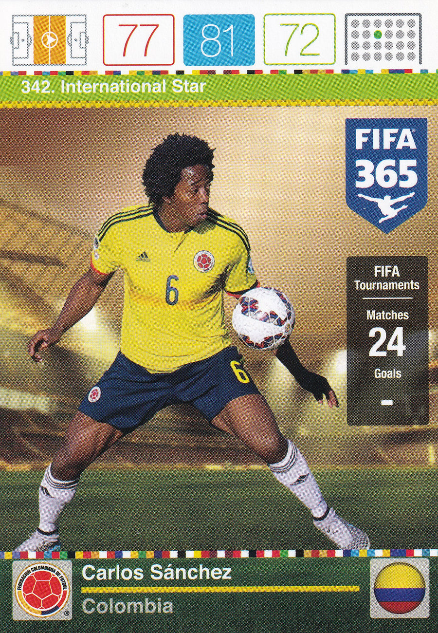 342. CARLOS SANCHEZ - COLOMBIA - INTERNATIONAL STAR