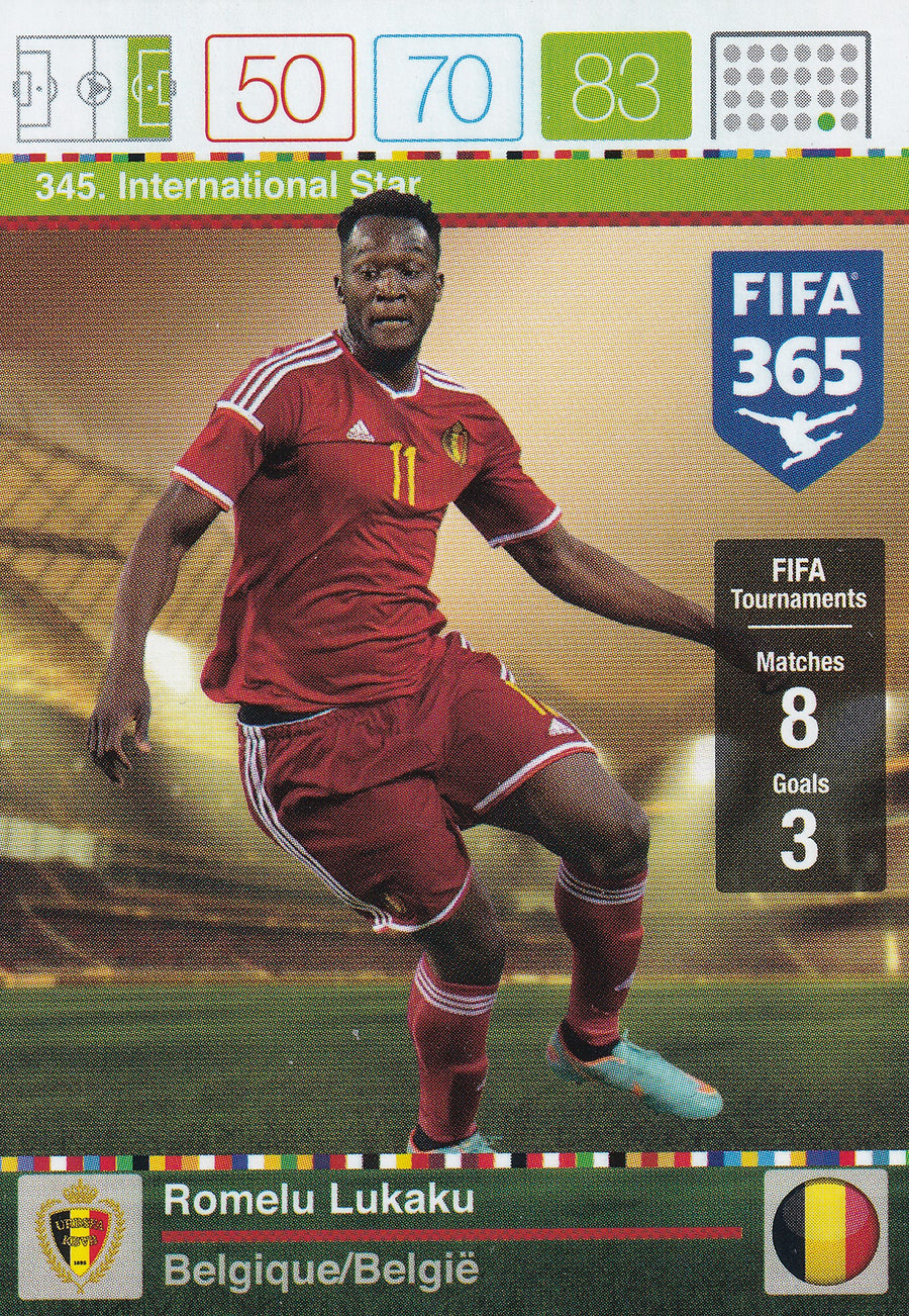 345. ROMELU LUKAKU - BELGIQUE/BELGIE - INTERNATIONAL STAR