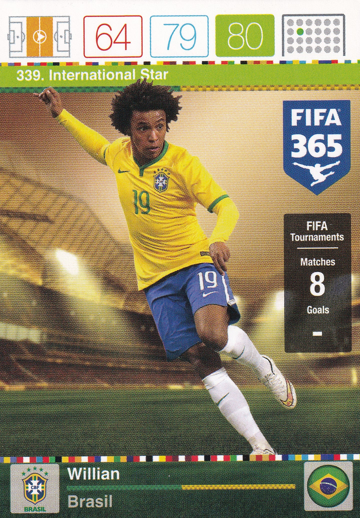 339. WILLIAN - BRASIL - INTERNATIONAL STAR