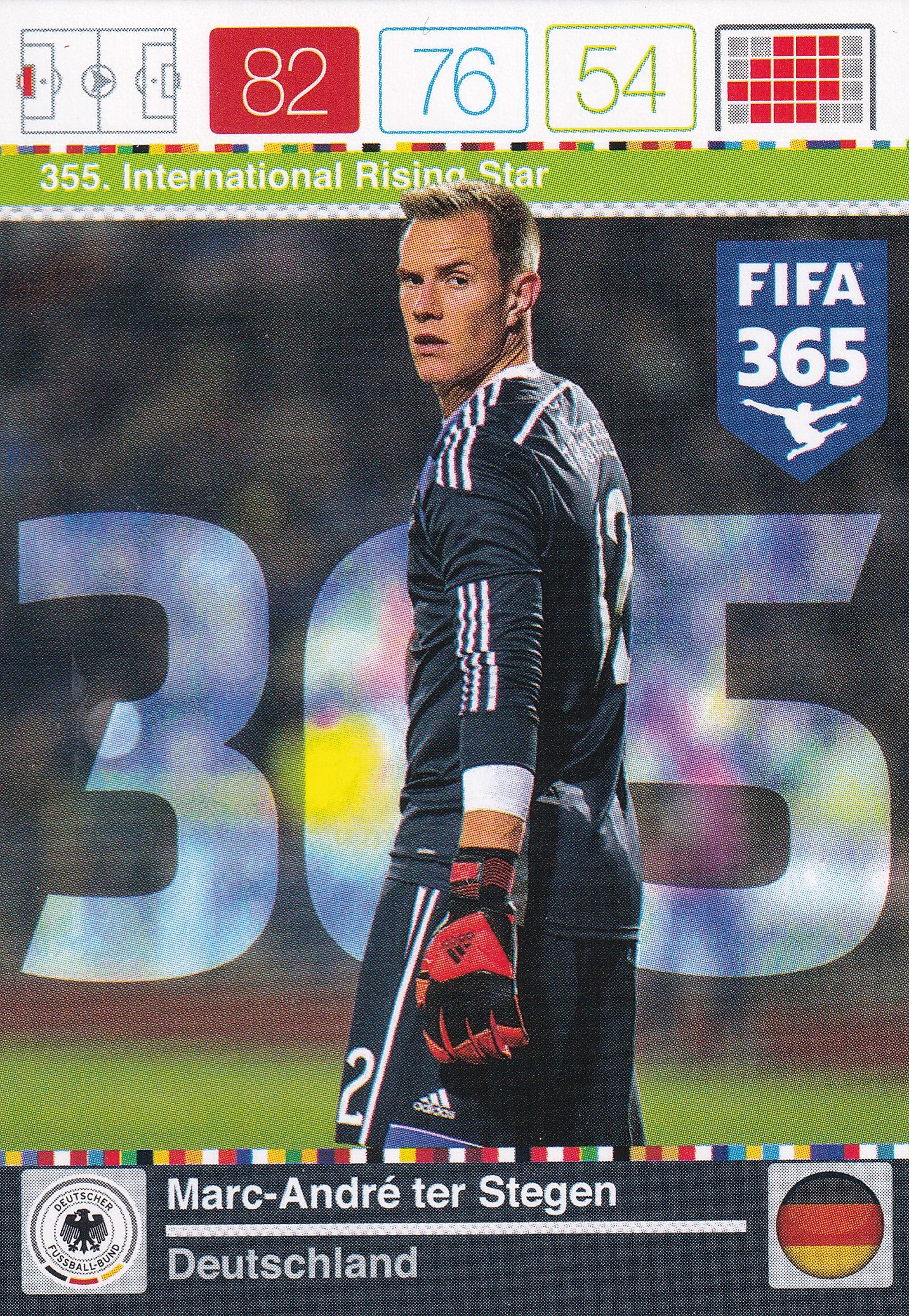 355. MARC-ANDRE TER STEGEN - TYSKLAND - INTERNATIONAL RISING STAR