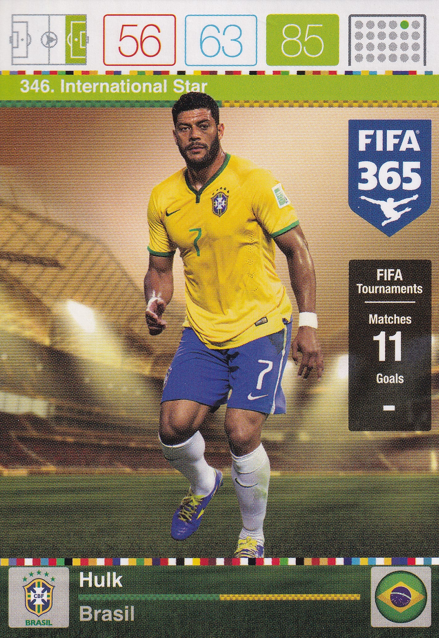 346. HULK - BRASIL - INTERNATIONAL STAR