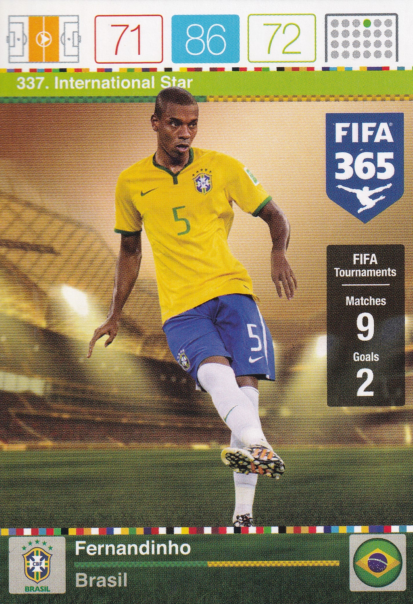 337. FERNANDINHO - BRASIL - INTERNATIONAL STAR