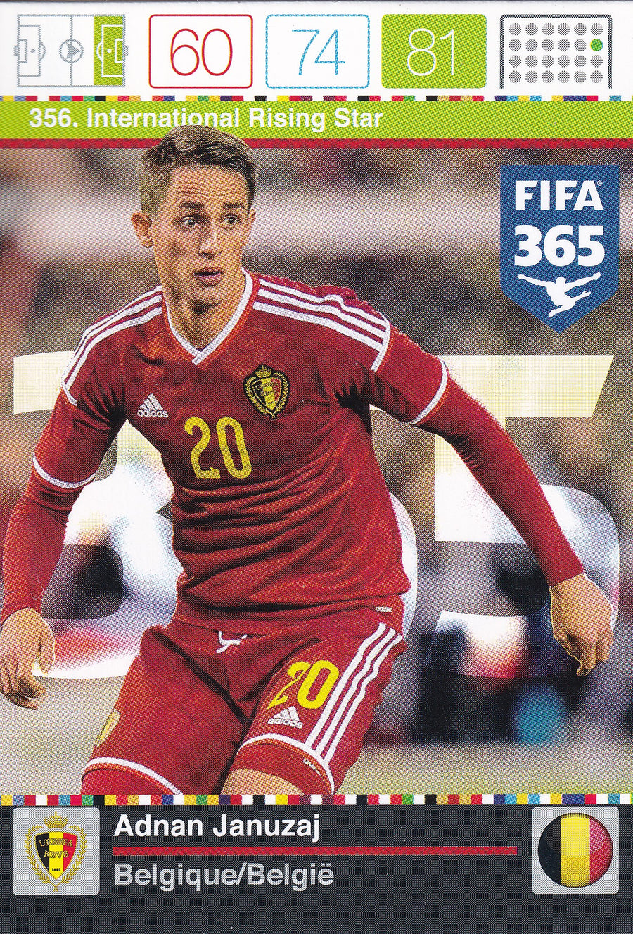 356. ADNAN JANUZAJ - BELGIA - INTERNATIONAL RISING STAR
