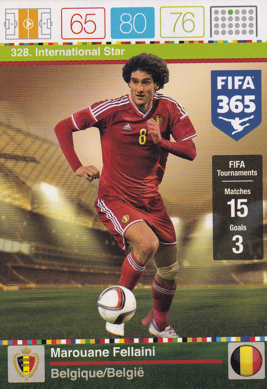 328. MAROUANE FELLAINI - BELGIA - INTERNATIONAL STAR